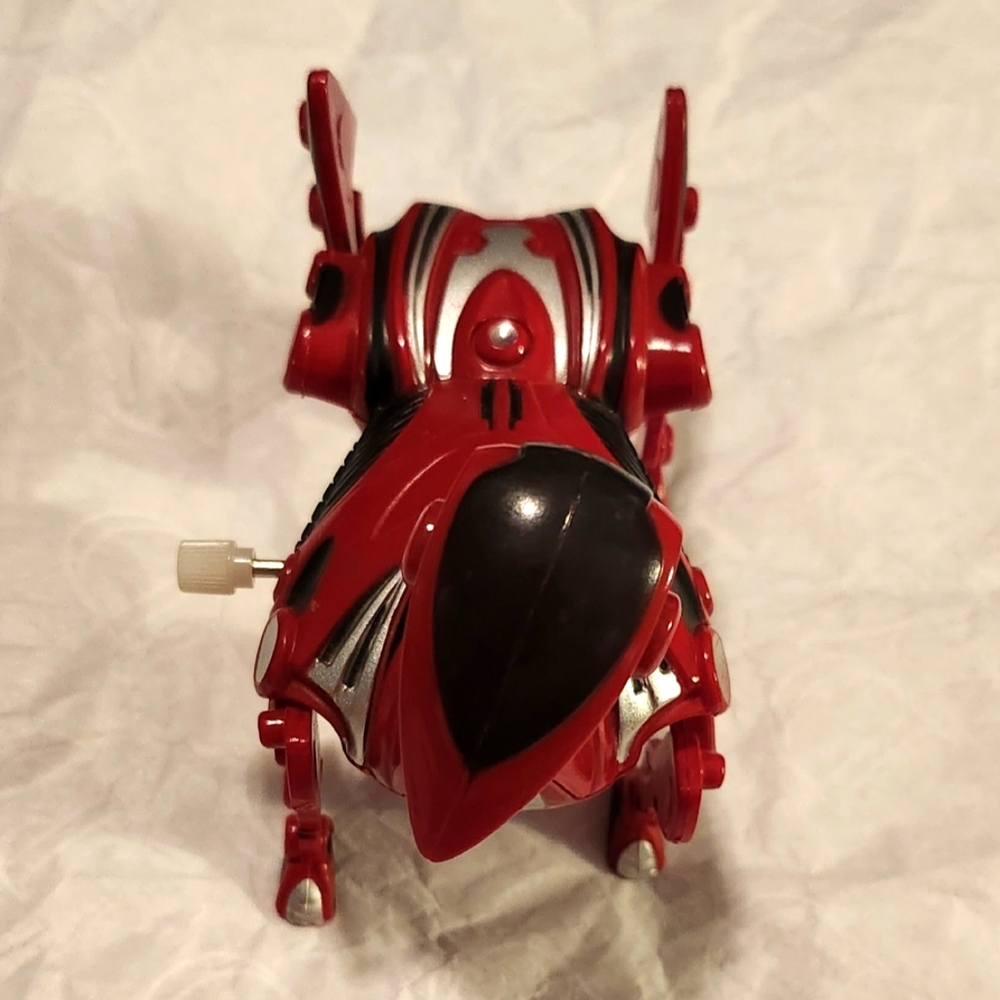 WowWee Robot Dog Wind Up Toy 2005 Red